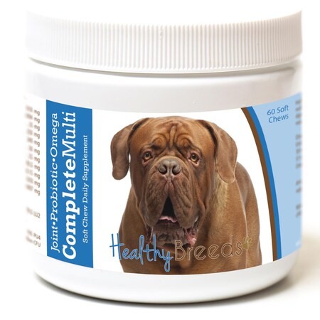Healthy Breeds Dogue de Bordeaux All in One Multivitamin Soft Chew, 60PK 192959007910